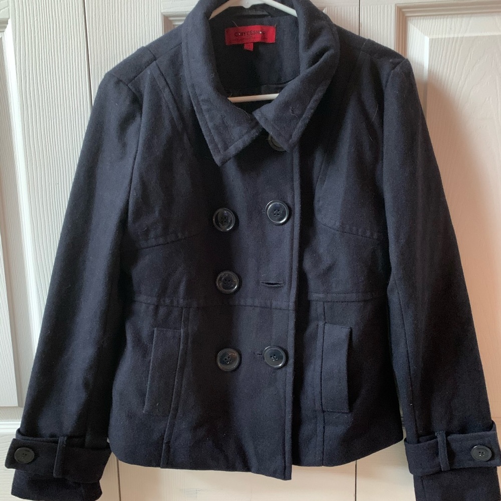 Woman’s peacoat